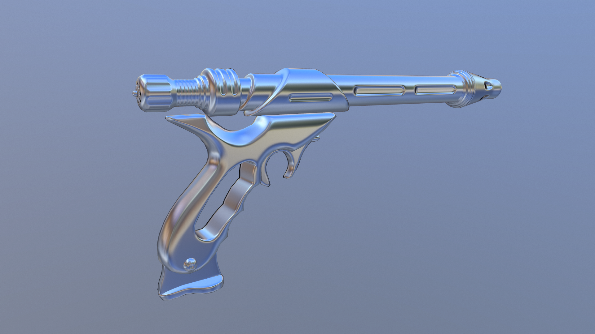 3D file Scifi blaster inspired by Westar 34 _ Jango Fett blaster