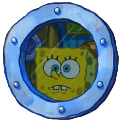 Spongebob Staring Through a Window. (Updated) (Team Fortress 2 > Sprays