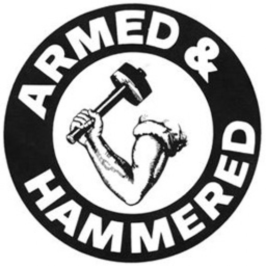 armed and hammered (Counter-Strike: Source > Sprays > Other/Misc) - GAMEBANANA