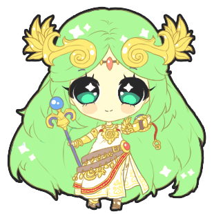 Palutena (GameBanana > Sprays > Anime Art) - GAMEBANANA