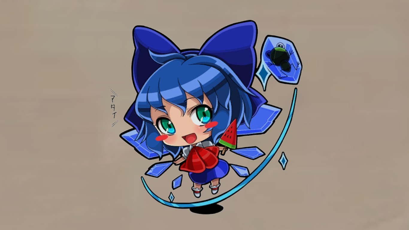 Cirno Chibi Team Fortress Sprays Anime Art Gamebanana