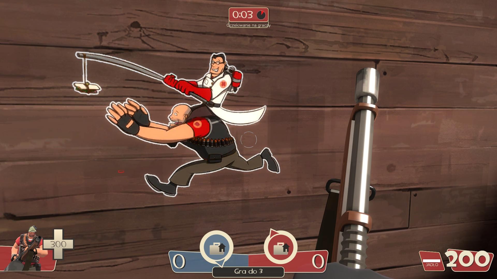 Heavy And Medic Team Fortress Sprays