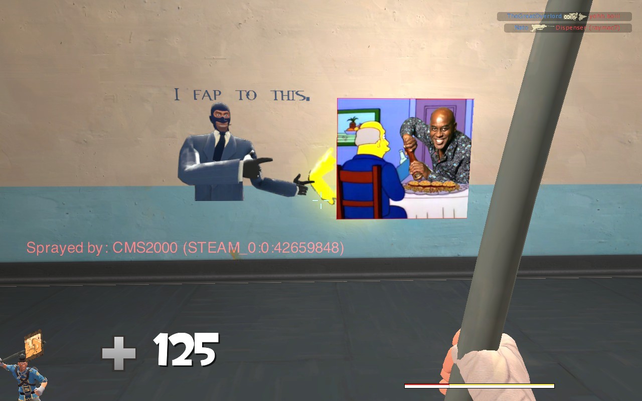 Fap Spy Team Fortress 2 Sprays Decoys Distractions GAMEBANANA