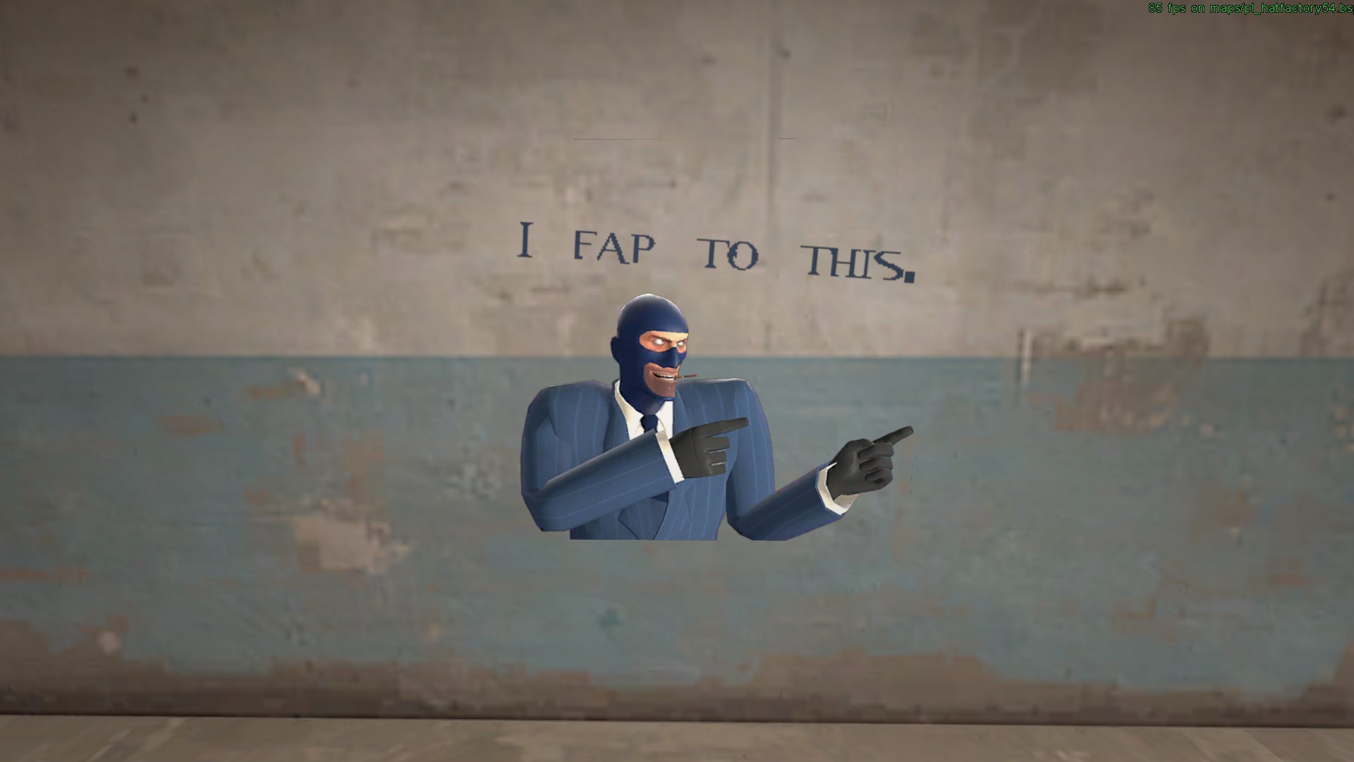 The Fap Spy Remastered Team Fortress 2 Sprays Decoys And Distractions Gamebanana 8352