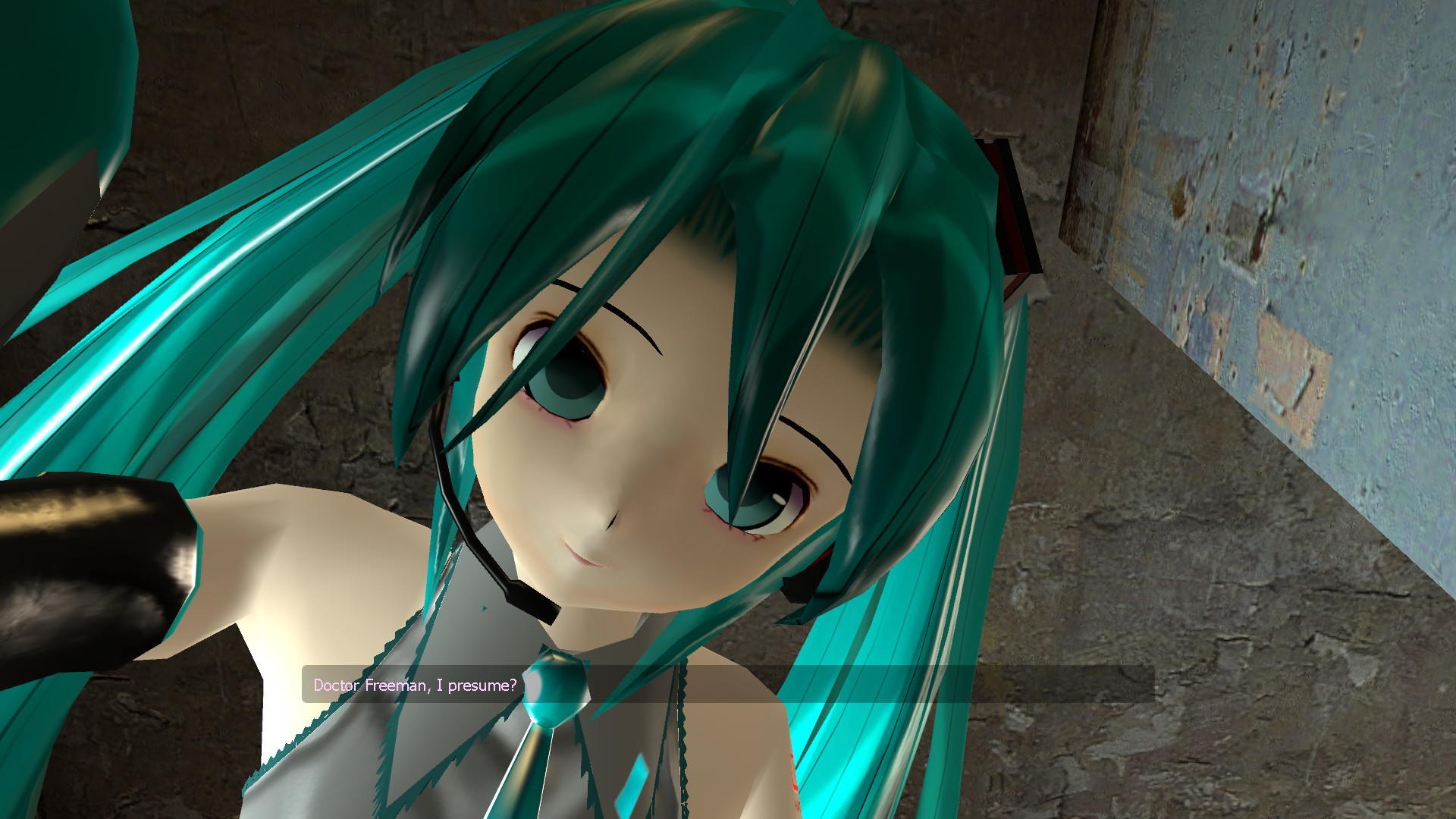 Replacing Alyx With Miku Half Life 2 Tutorials Skinning Gamebanana