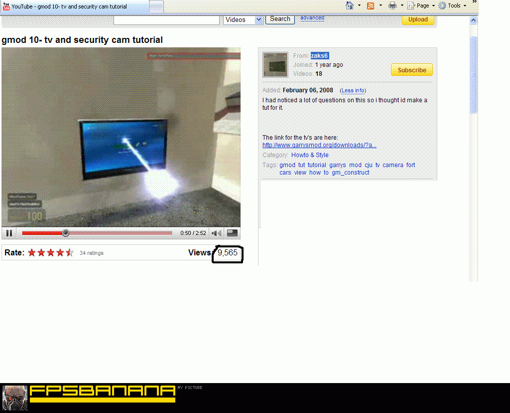 Gmod 10 tv and security cam tutorial (Garry's Mod > Tutorials