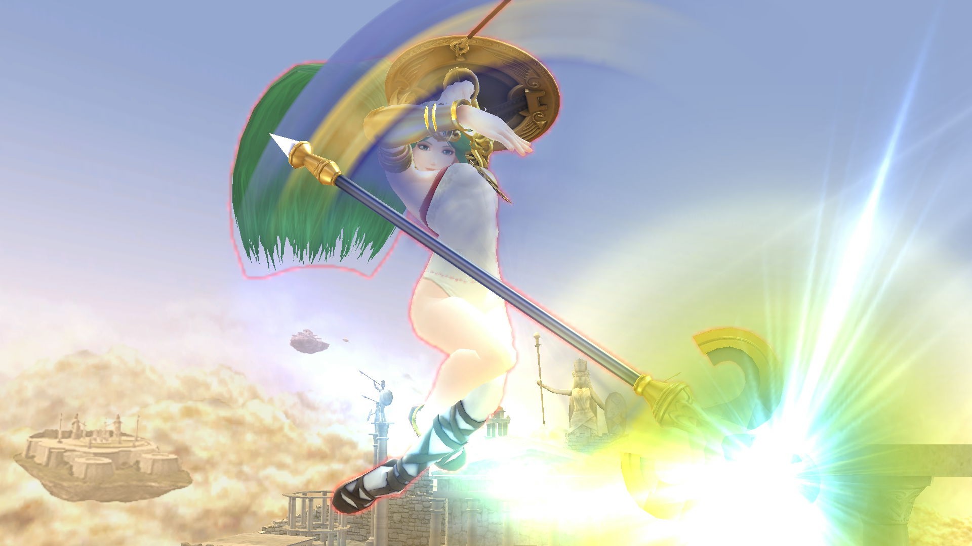 Dressless Palutena Super Smash Bros Wii U Works In Progress