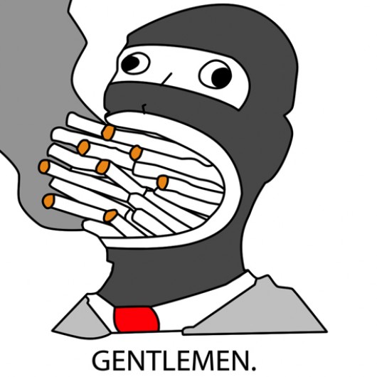 Gentlemen in 1K resolution [Team Fortress 2] [Sprays]