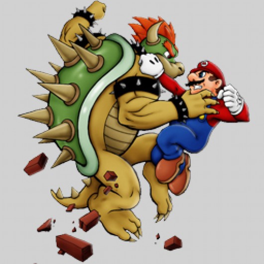 Mario vs Bowser [GameBanana] [Sprays]