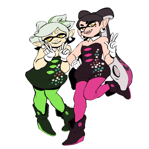 Callie and Marie (Team Fortress 2 > Sprays > Game Characters & Related ...