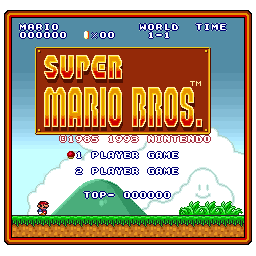 Super Mario - Start Menu (GameBanana > Sprays > Game Characters ...