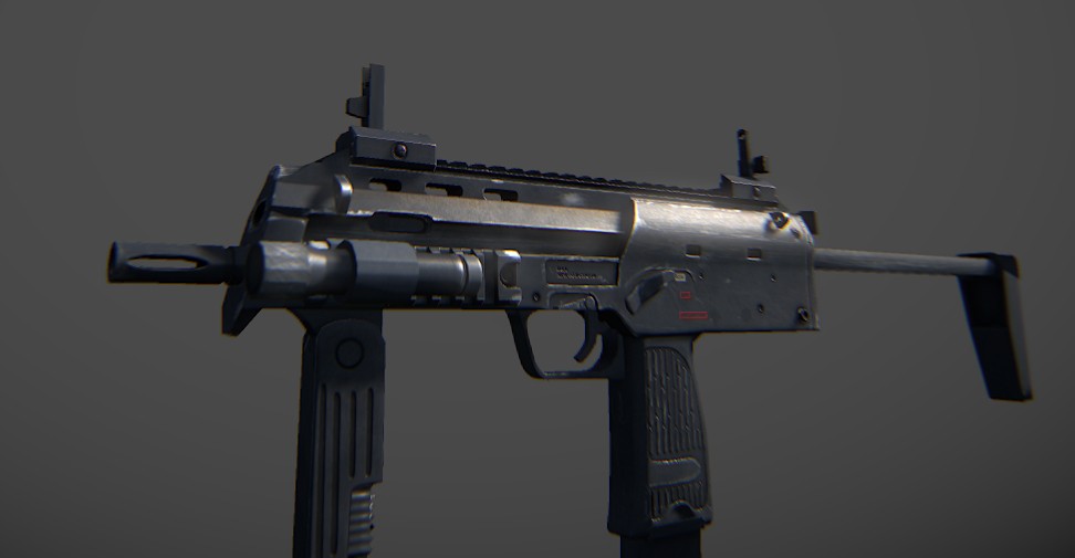 Mp7 [3d Models]