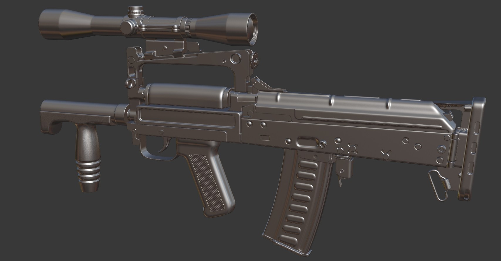 OTS-14 GROZA  3D Models