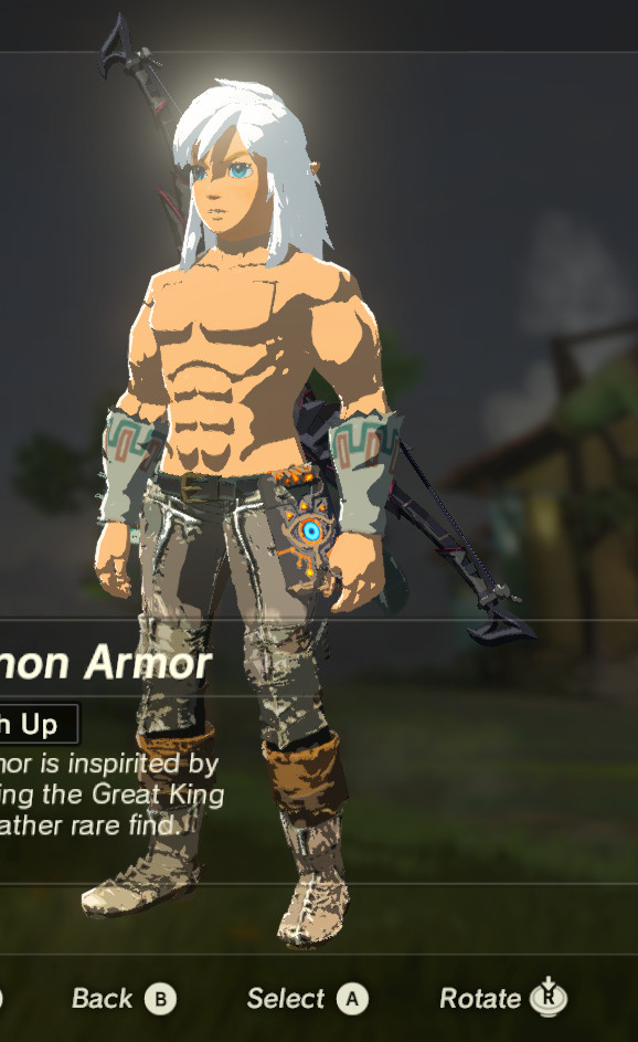 Muscular Link [The Legend of Zelda: Breath of the Wild (WiiU)] [Requests]