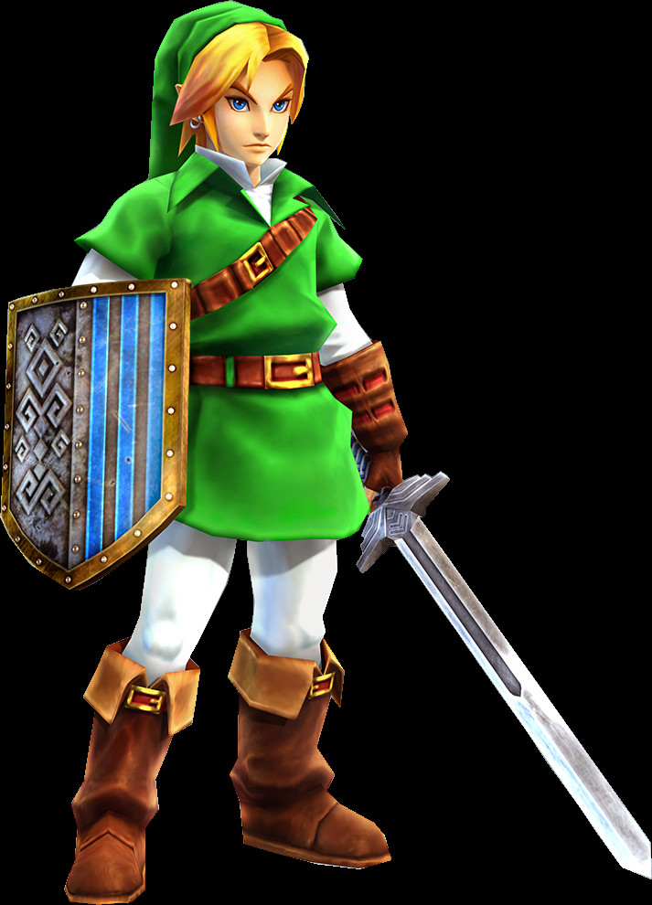 Ocarina of Time Link (Hyrule Warriors Import) [Super Smash Bros. (Wii U ...