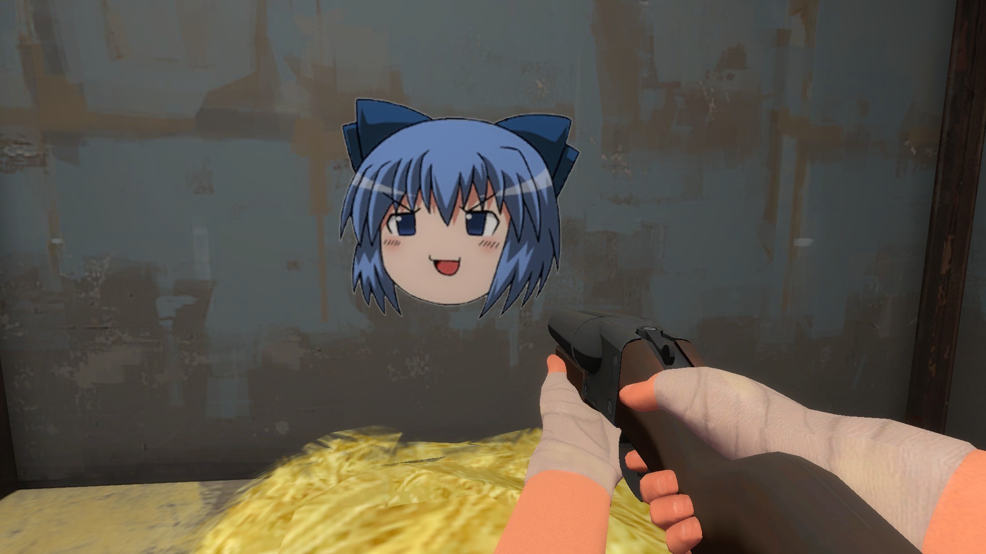 Yukkuri Cirno spray  Team Fortress 2 Sprays