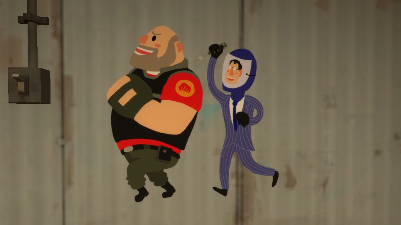 Fading Heavymedic Team Fortress 2 Sprays - 