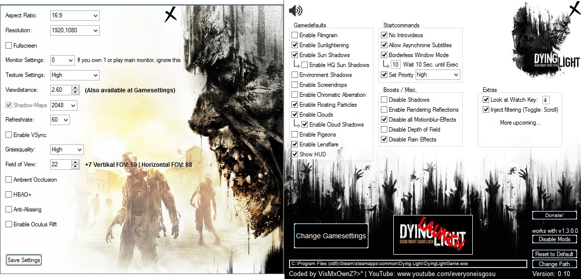 dying light trainer 1.6 1