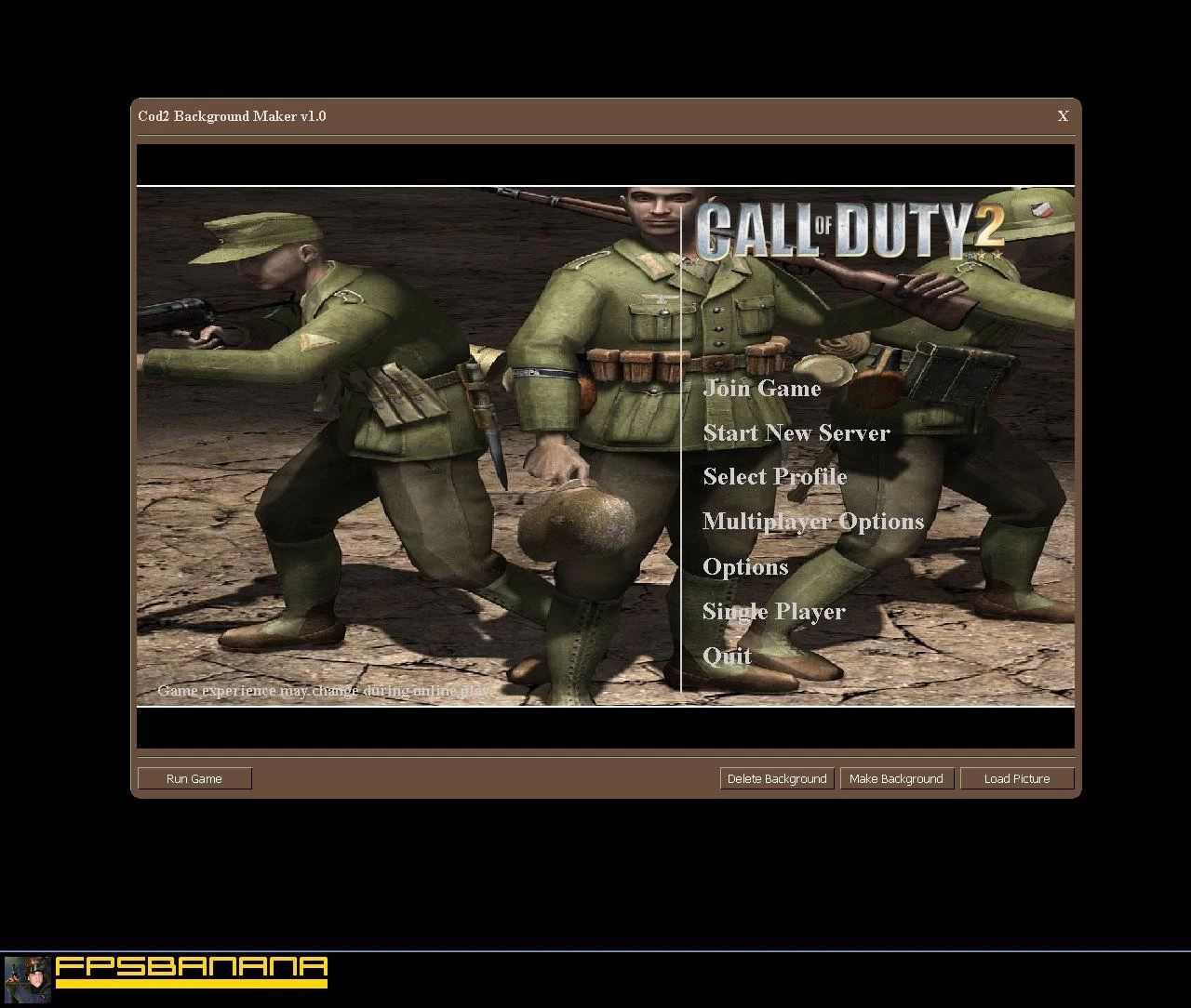 Cod2 Background Maker v1.0 [Call of Duty 2 ] [Modding Tools] - 