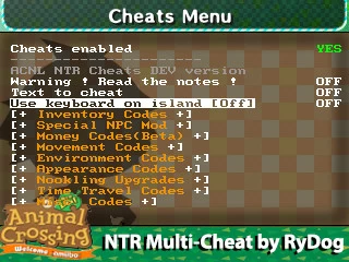 Animal Crossing New Leaf Multi Cheat Plugin Animal Crossing - code gui with money and tool roblox