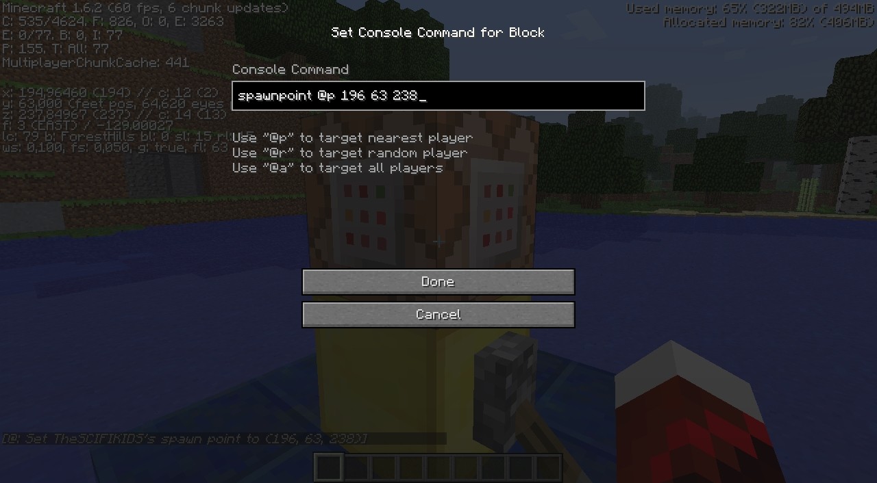 Command block  Minecraft Tutorials