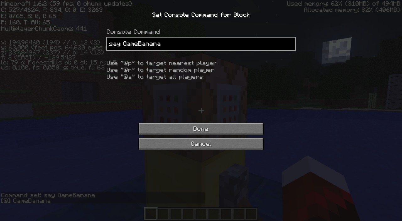 Command block (Minecraft > Tutorials > Other/Misc 