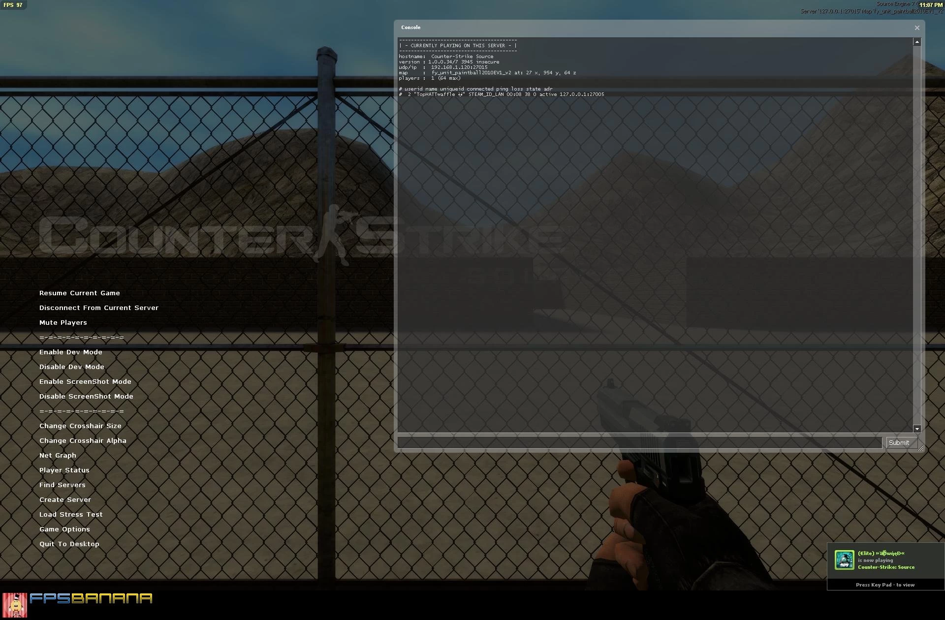 Custom Counter Strike Source game menues [Counter-Strike ... - 