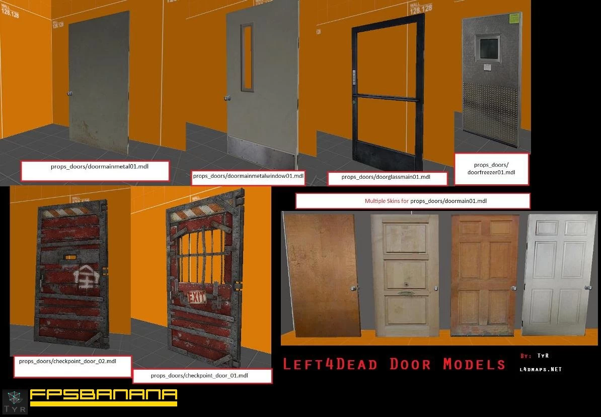 Doors In L4d2 Left 4 Dead Tutorials - how to make a click door on roblox studio roblox tutorial
