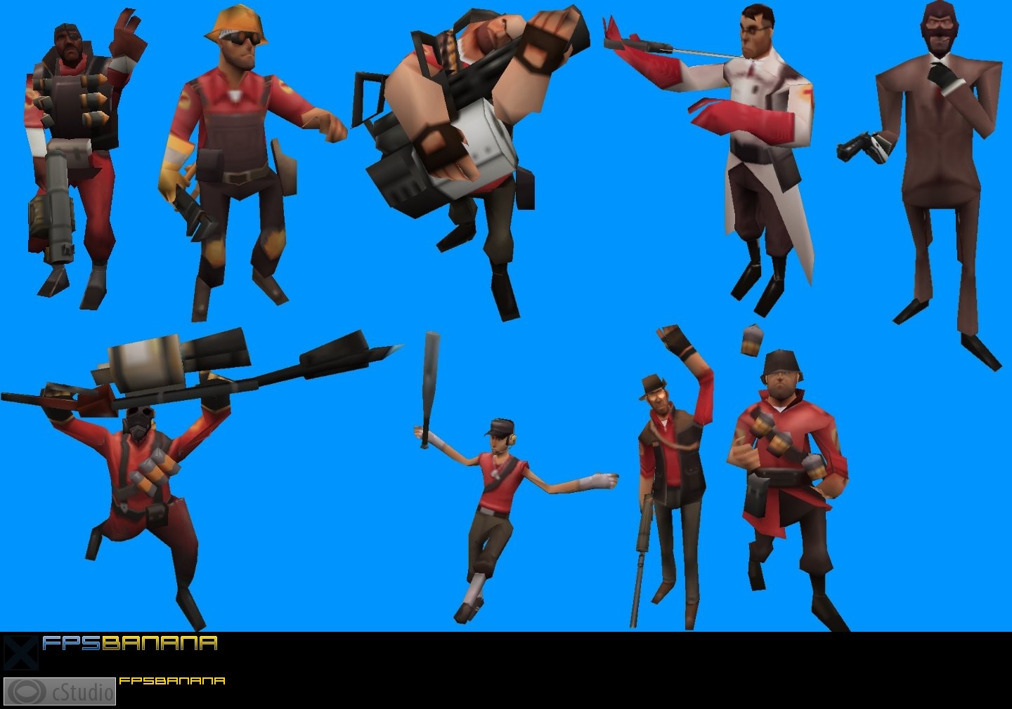 Карта для tf2 для тренировки