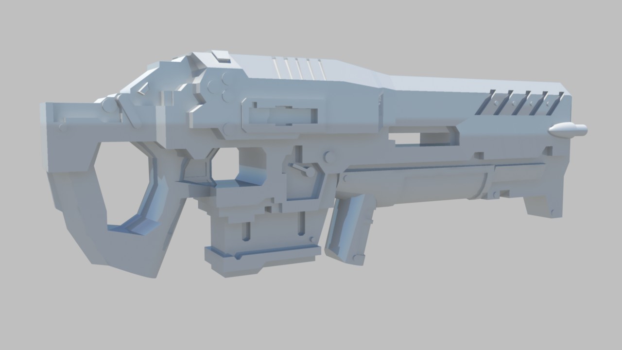 C-14 'Impaler' Gauss Rifle (GameBanana > WiPs > General) - GAMEBANANA