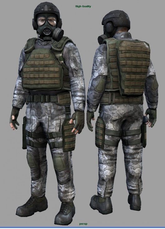 H.E.C.U soldiers for Half Life 2 | Half-Life 2 Works In Progress