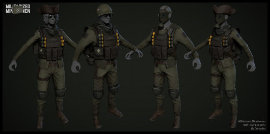 Militarized Minutemen | Fallout 4 Works In Progress