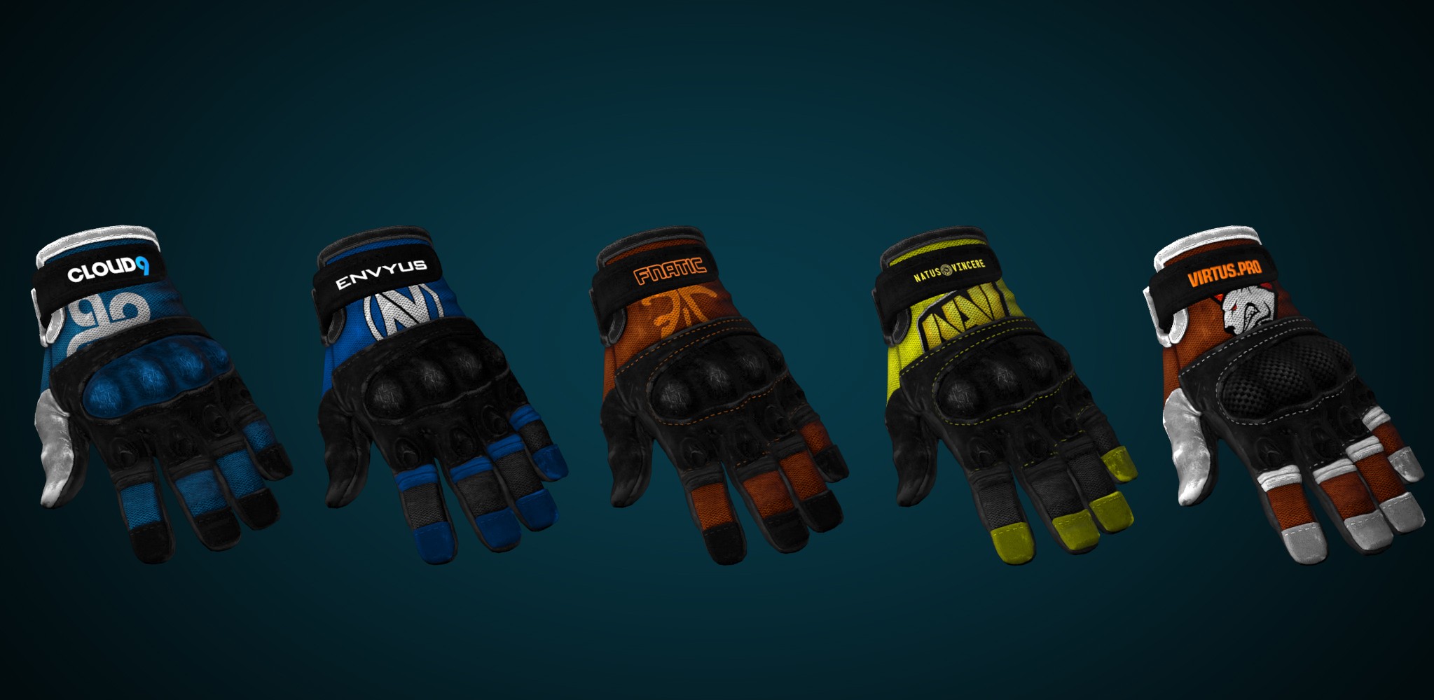 how to get cs go team gloves