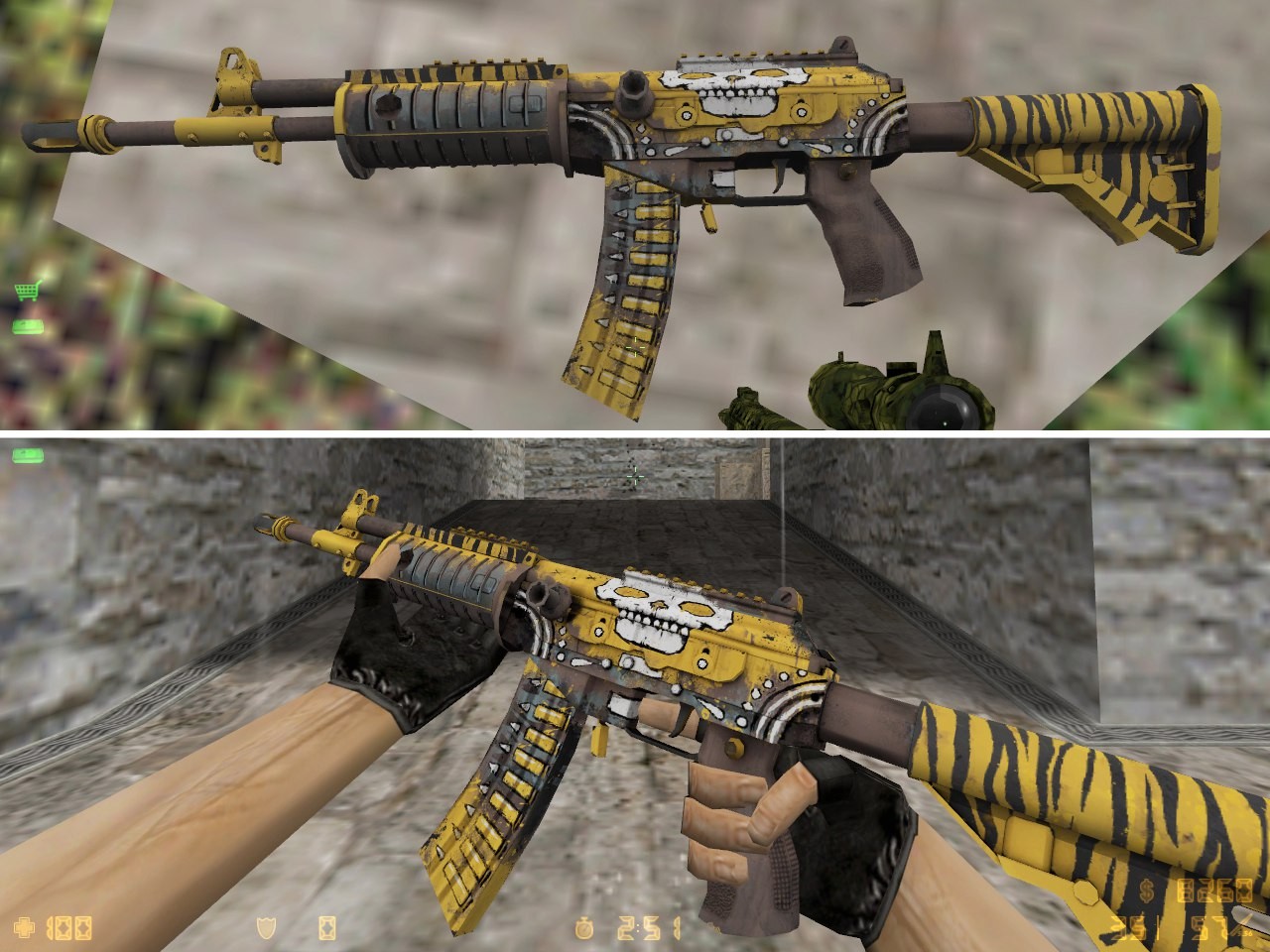 CS:GO Galil AR HD skins for cs 1.6 [Counter-Strike 1.6] [Works In Progress]