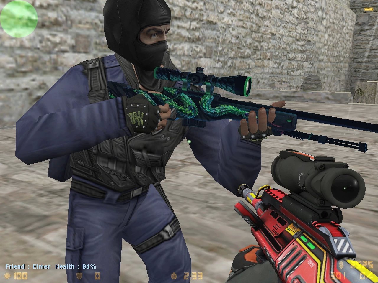 HD AWP Atheris + Hydra Emerald [Counter-Strike 1.6] [Works In Progress]