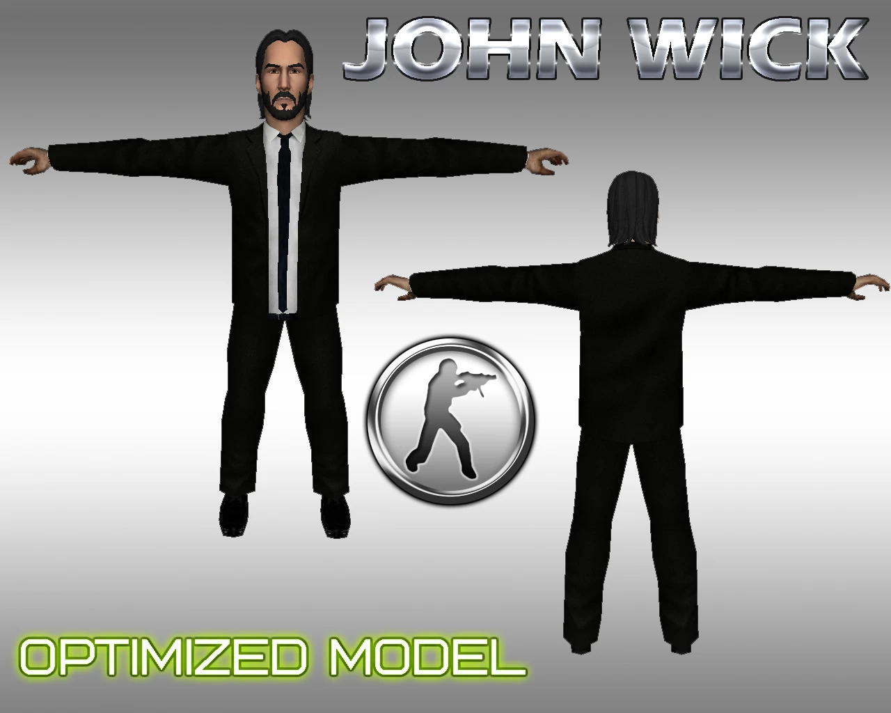 John Wick Cs 16 Counter Strike 16 Works In Progress - 